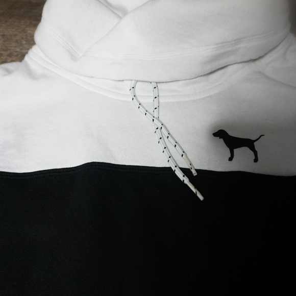 PINK Victoria's Secret Cowl Neck Sweatshirt | SZ S - Picture 3 of 5